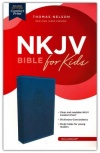NKJV Holy Bible for Kids, Comfort Print Leathersoft Blue